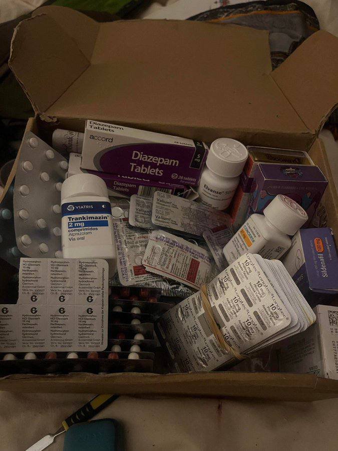 Original medicines with sealed packs available