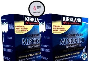 Kirkland 5% minoxidil 3x 60ml - roztok pro muže