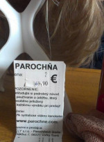 Parochňa Danielle polodlhého strihu Blond – fotka 2